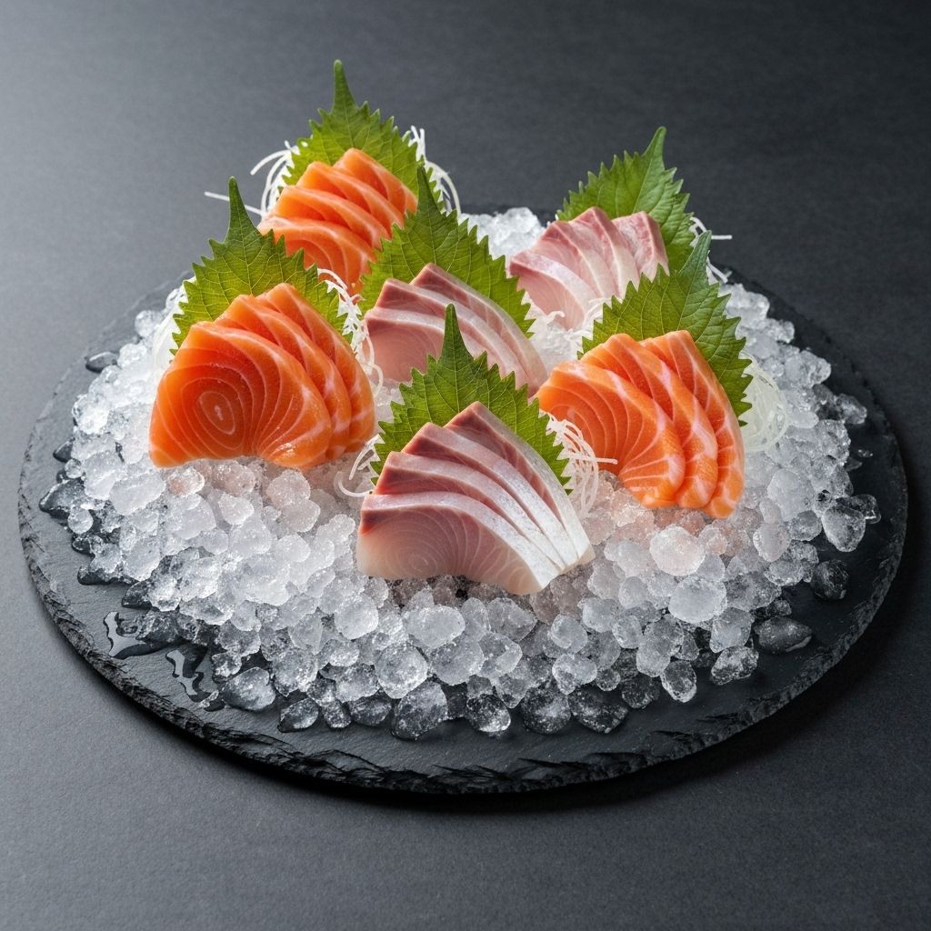 Fresh sashimi